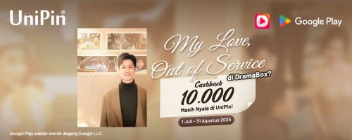 [DramaBox] Top Up Coins di UniPin & Raih Cashback 10.000 UniPin Credits